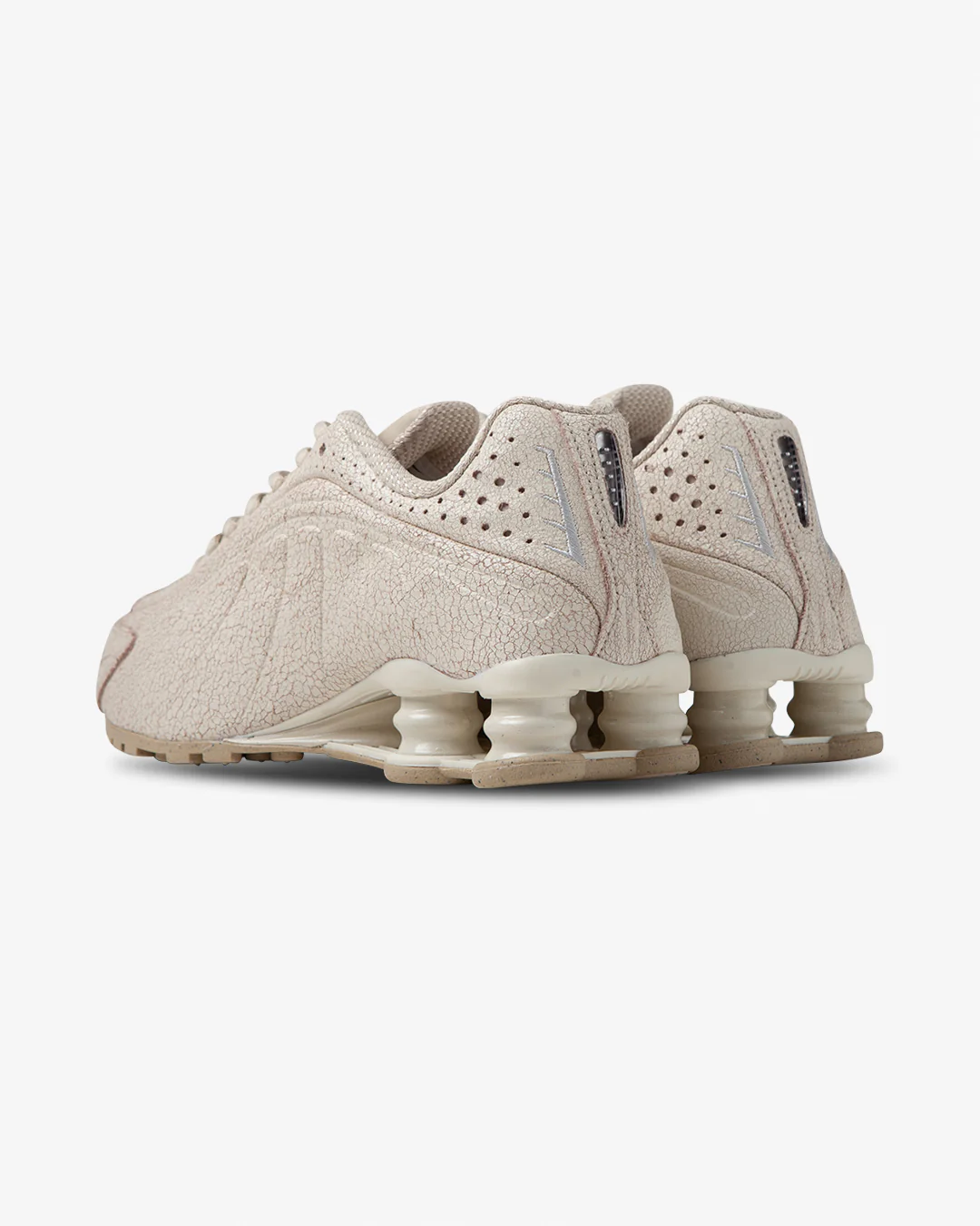 Nike Shox R4 Natural/Metallic Silver - Image 3