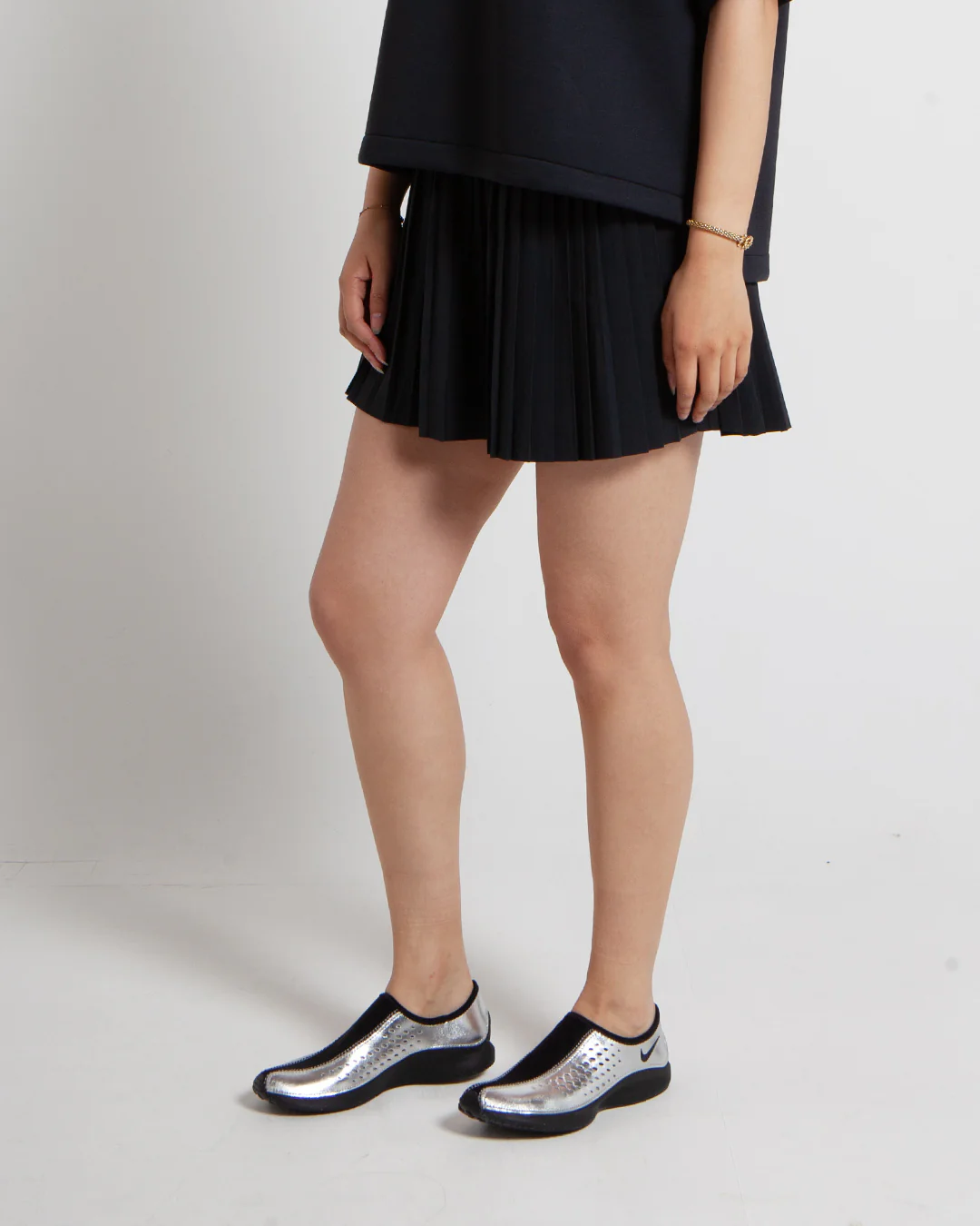 Nike Sportswear Knife Pleat Skirt Black - Image 2
