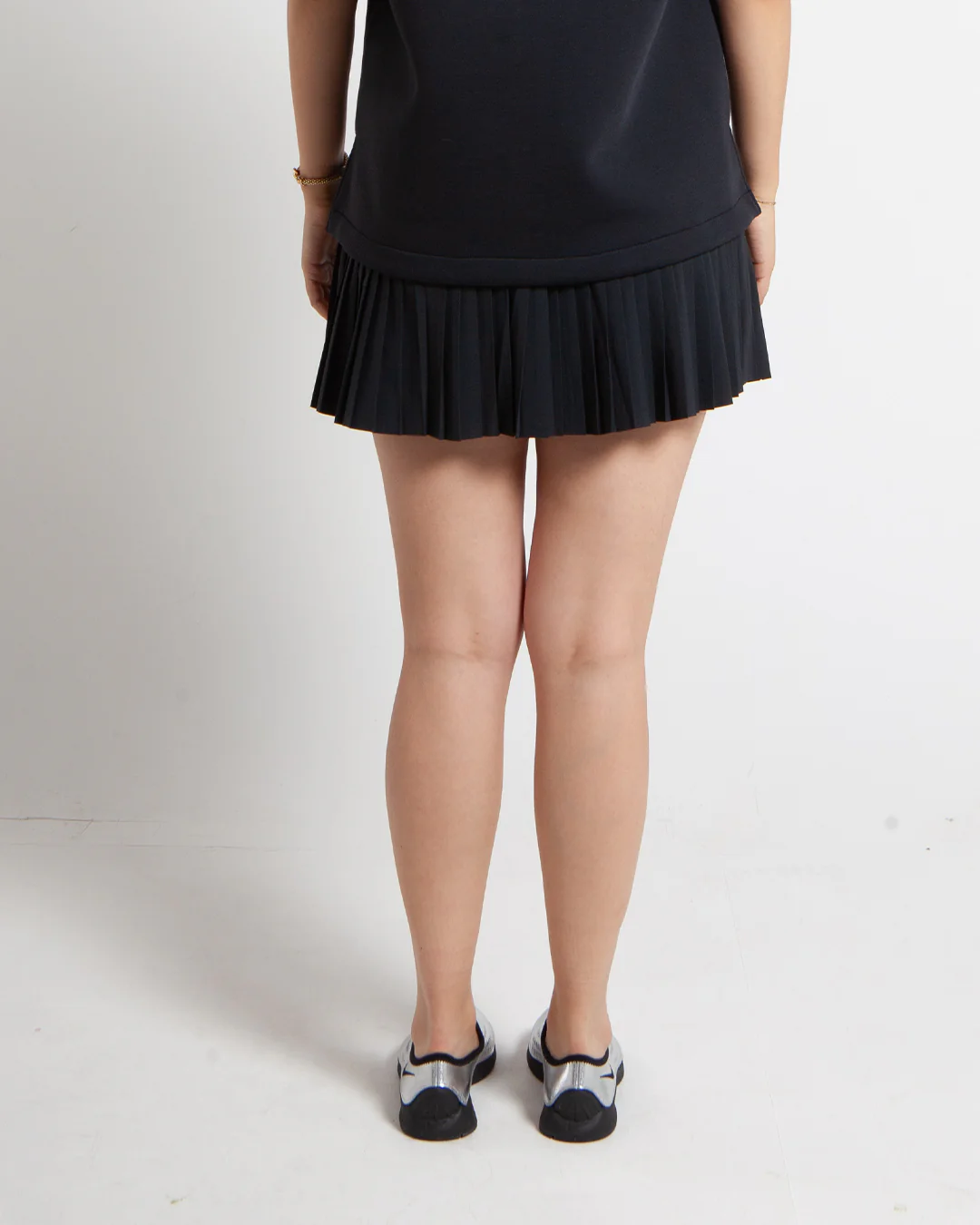 Nike Sportswear Knife Pleat Skirt Black - Image 3