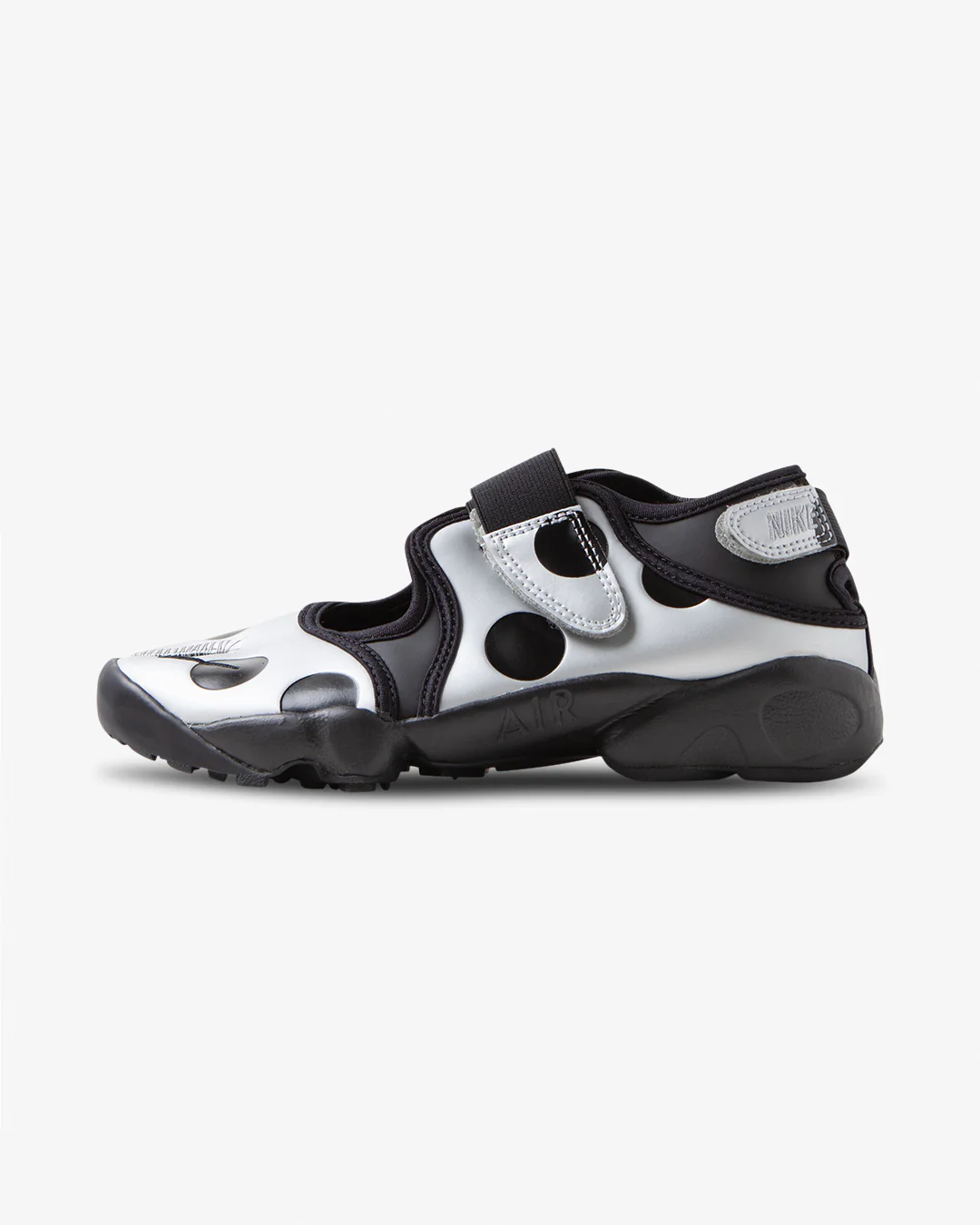 Nike W Air Rift Silver Metallic Polkadot
