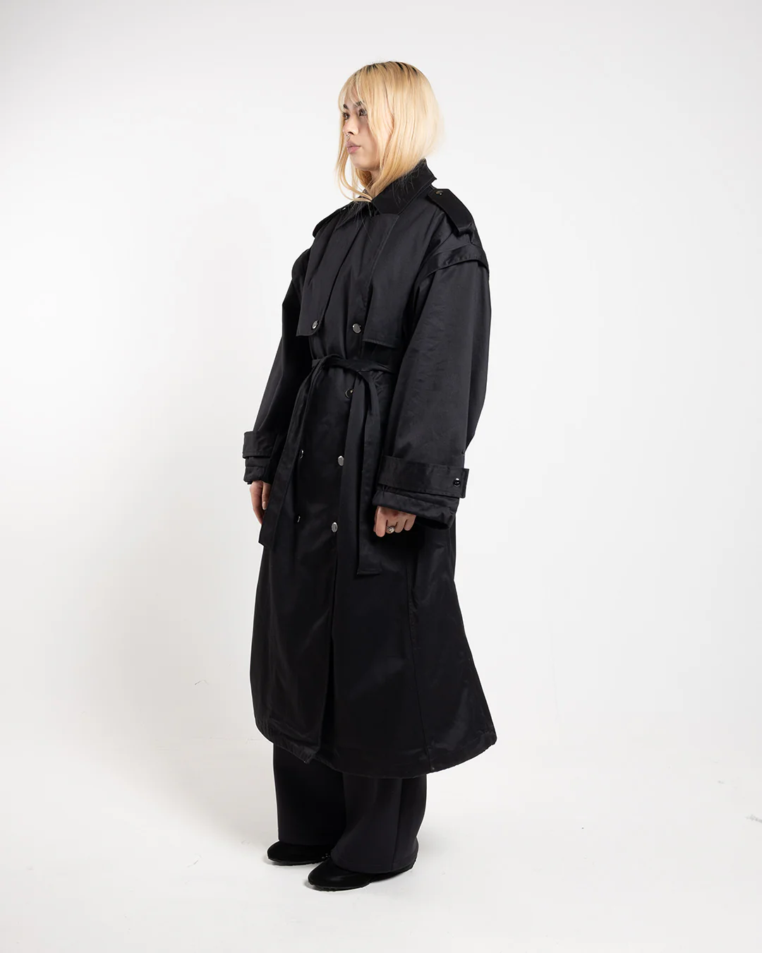 Nike W NSW Trenchcoat Black - Image 2