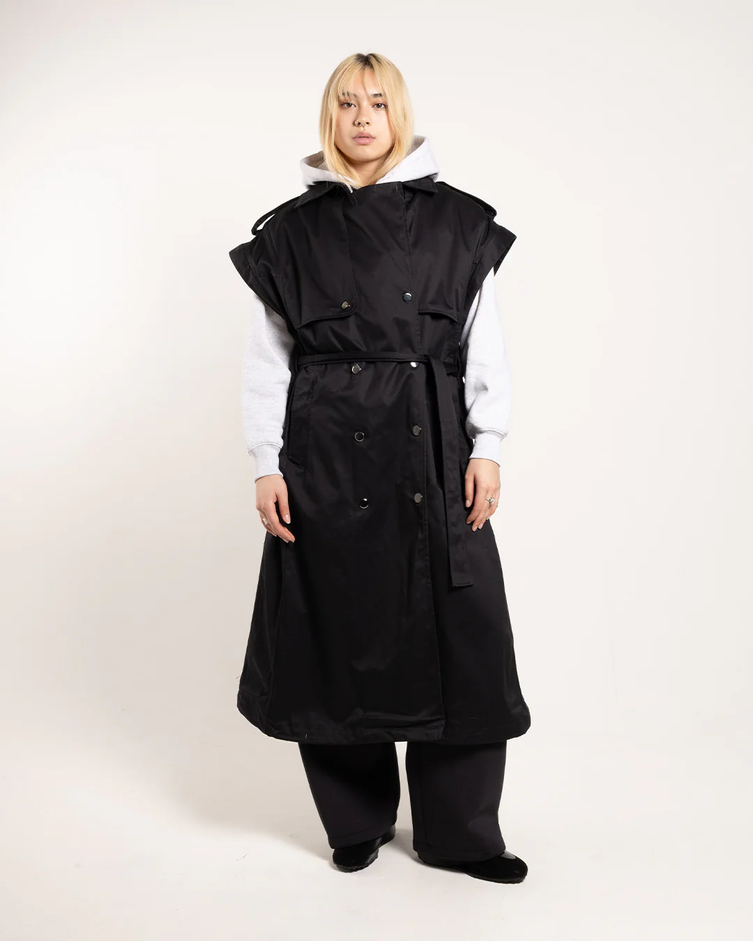 Nike W NSW Trenchcoat Black - Image 4