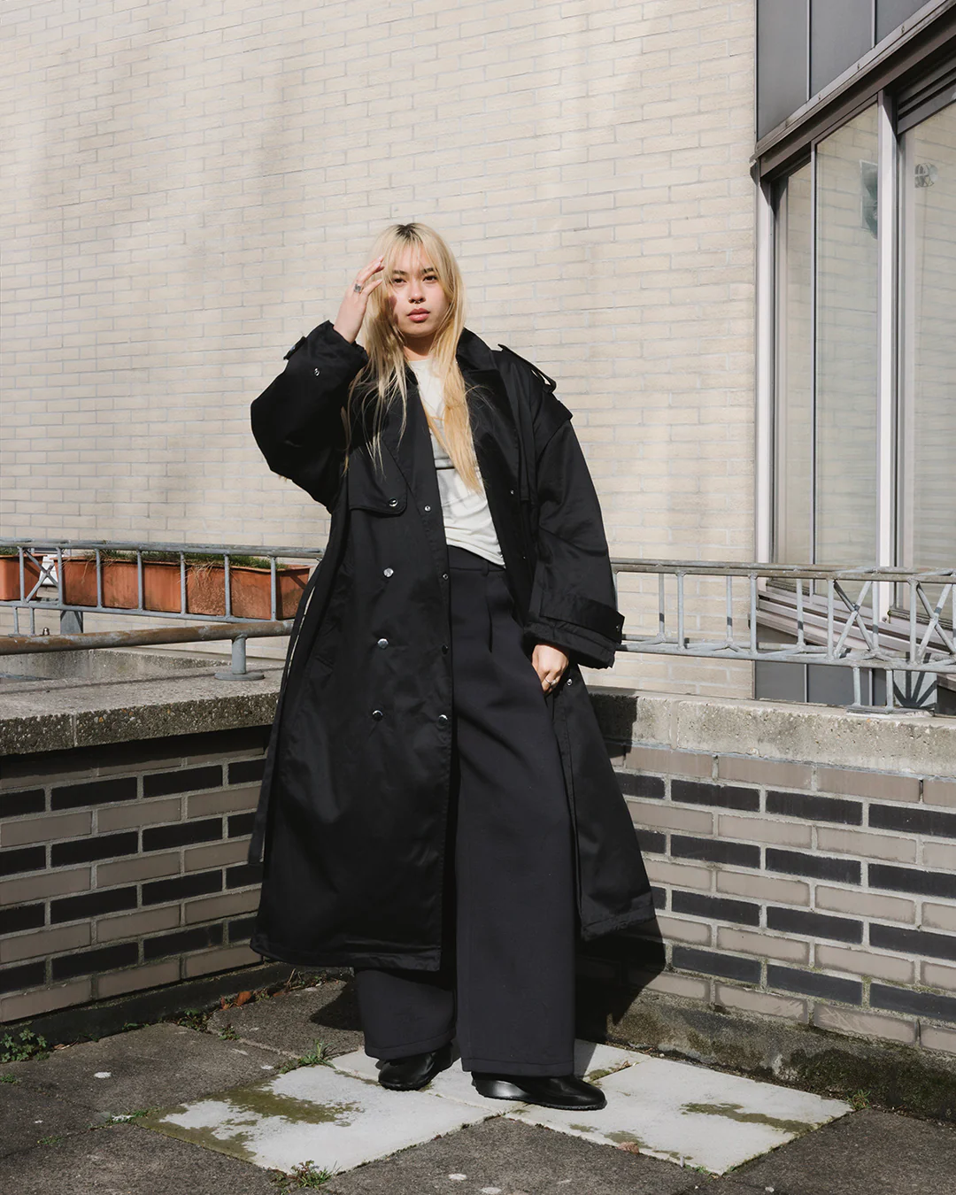 Nike W NSW Trenchcoat Black - Image 5