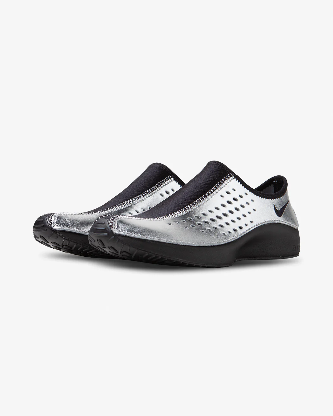 Nike Women's Air Superfly Moc Metallic Silver/Black - Image 2