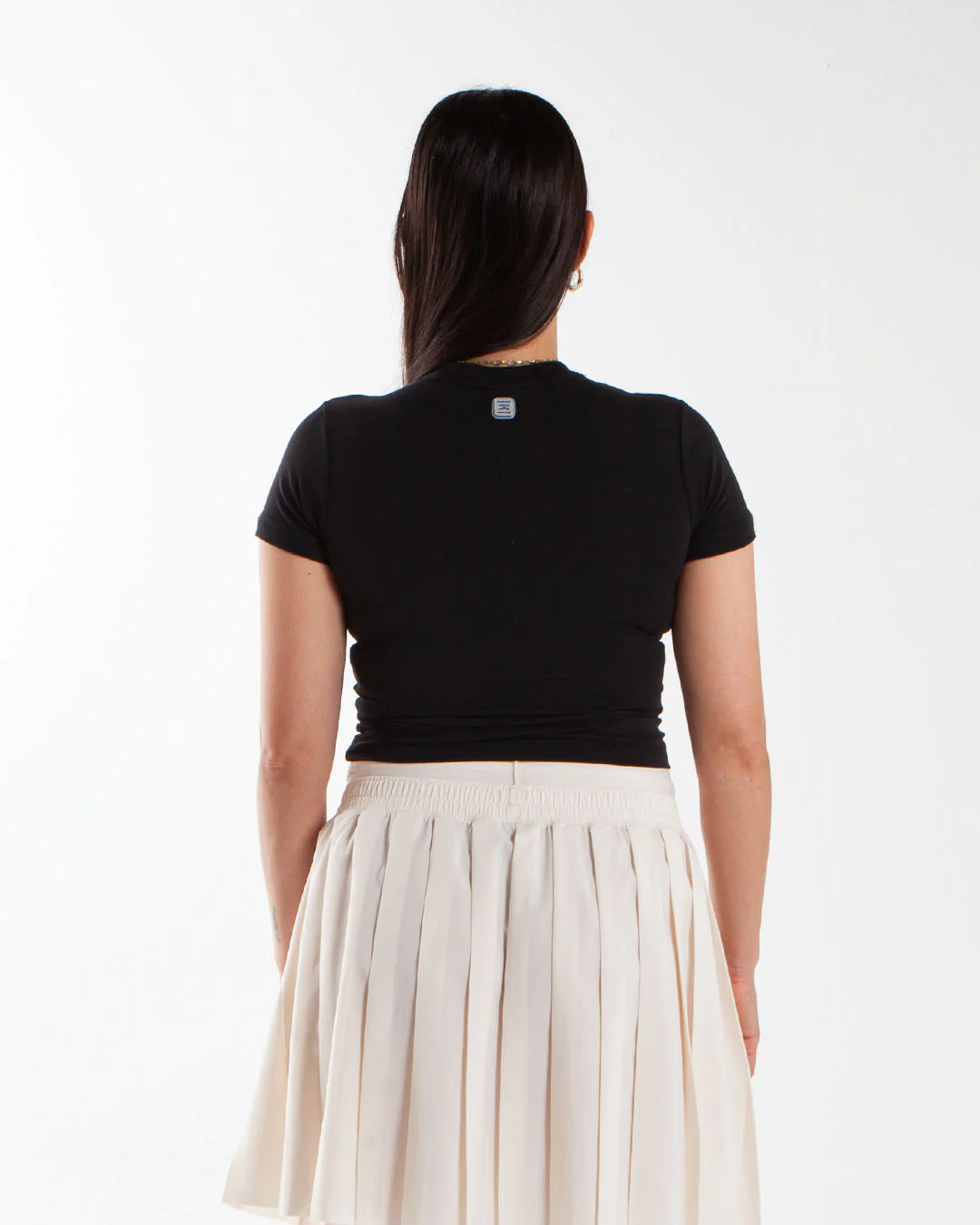 Nike Women's Shox Tee Black - Image 3