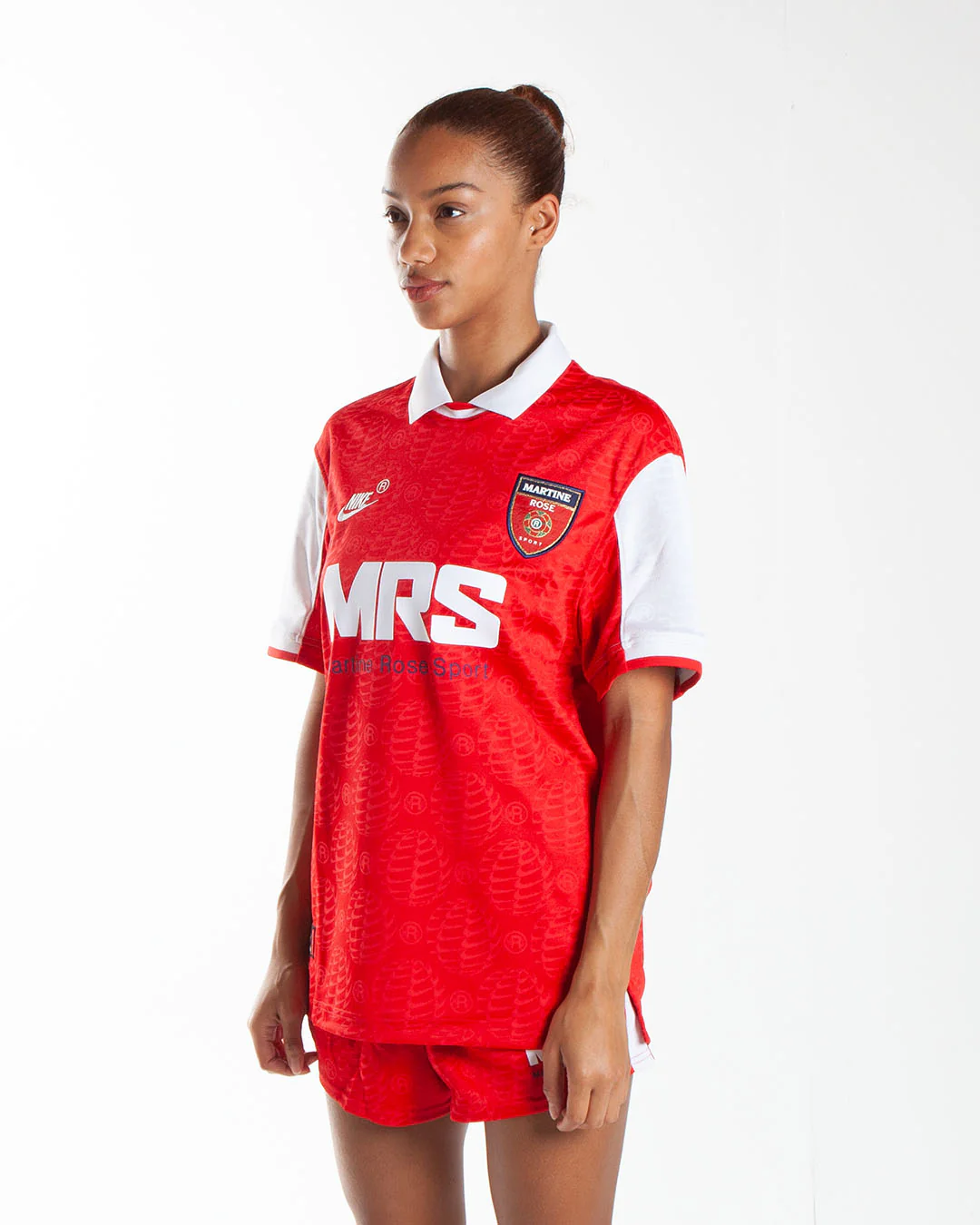 Nike x Martine Rose Jersey University Red/White - Image 2