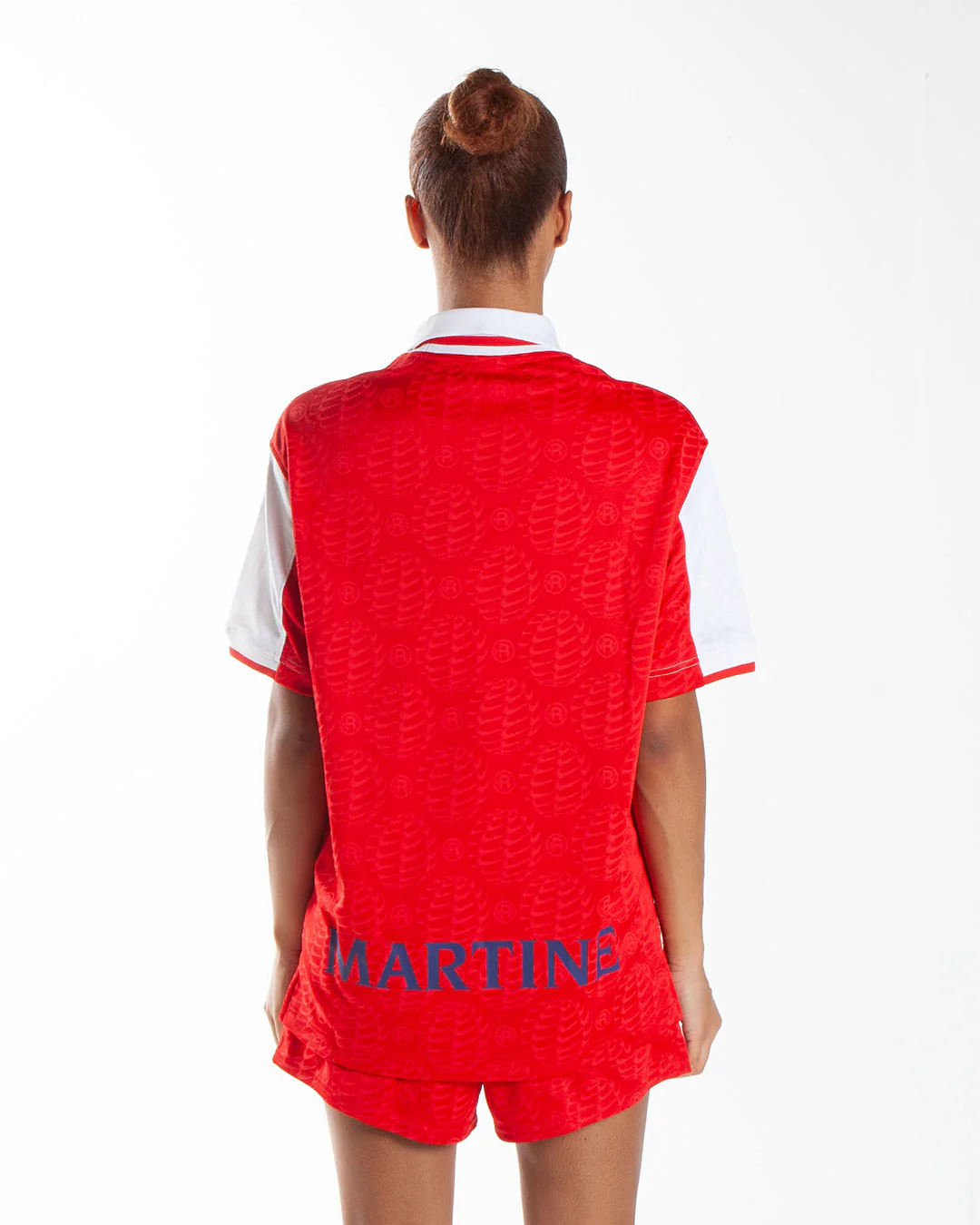 Nike x Martine Rose Jersey University Red/White - Image 3