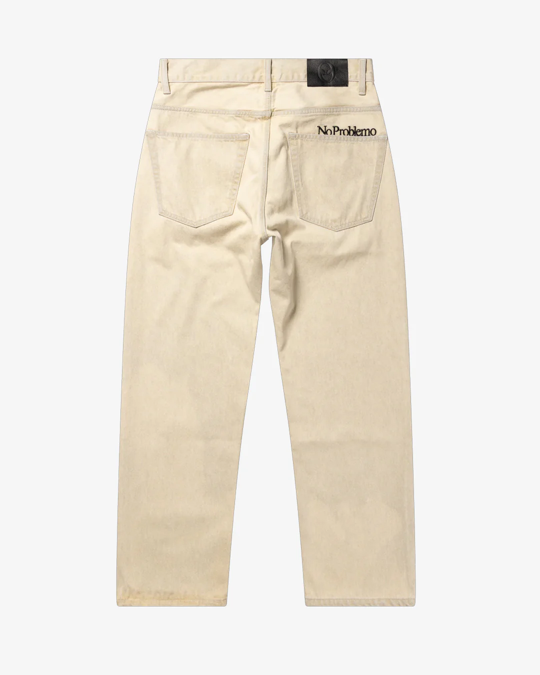 No Problemo Bleached Bagi Jeans Sand - Image 6