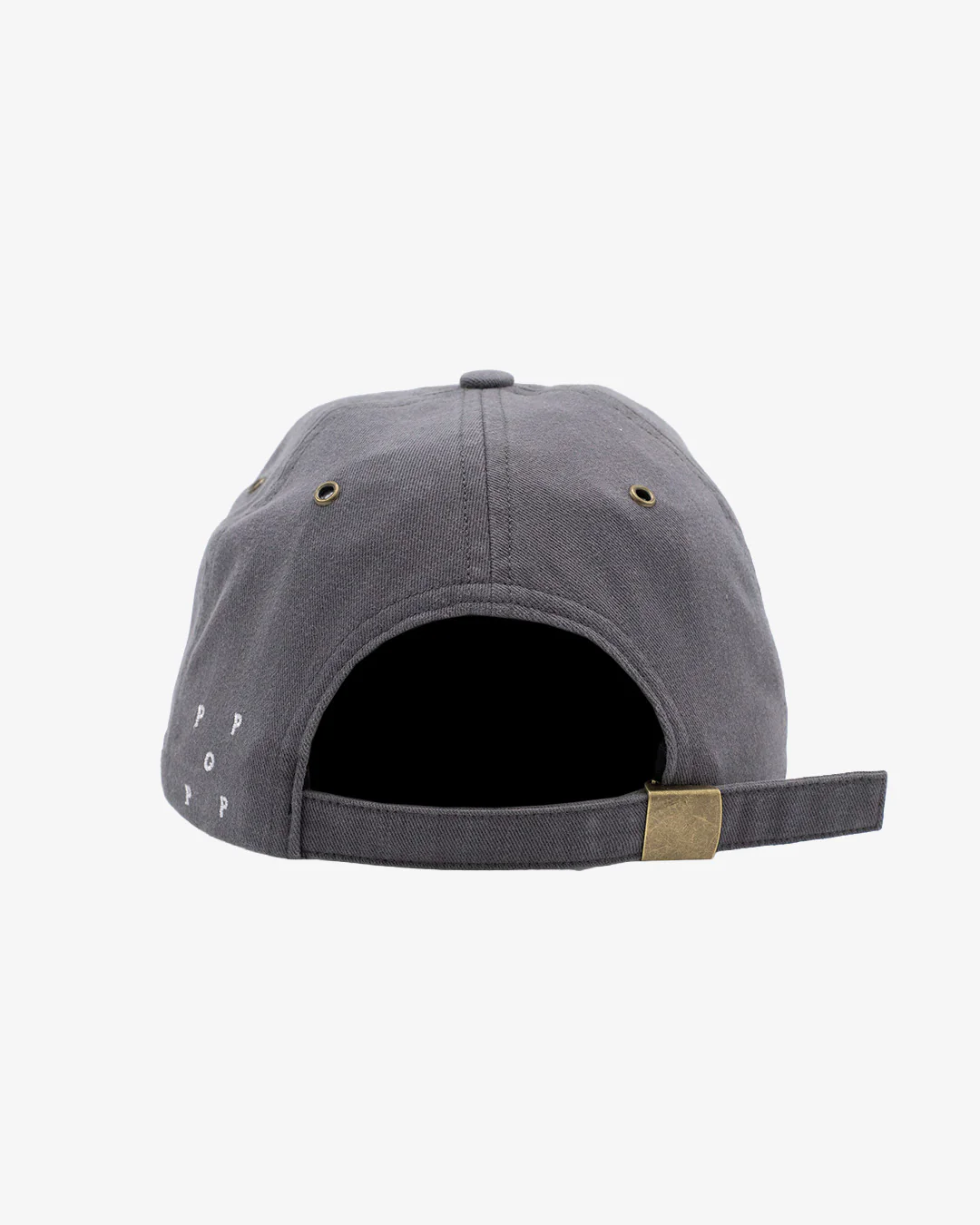 Pop Trading Company 2 Tone Flexfoam Hat Charcoal/Off White - Image 3