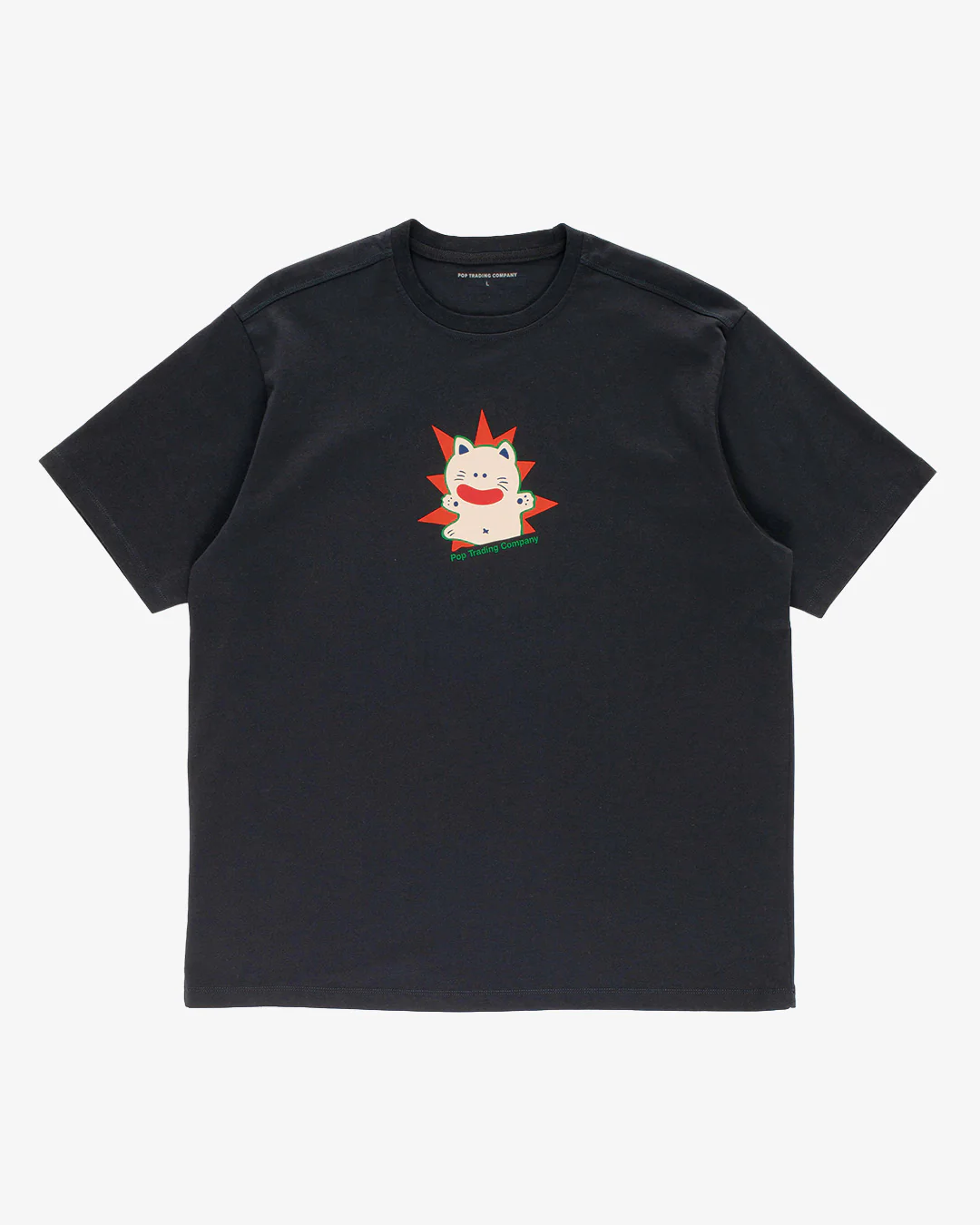 Pop Trading Company Fundation T-Shirt Black - Image 4