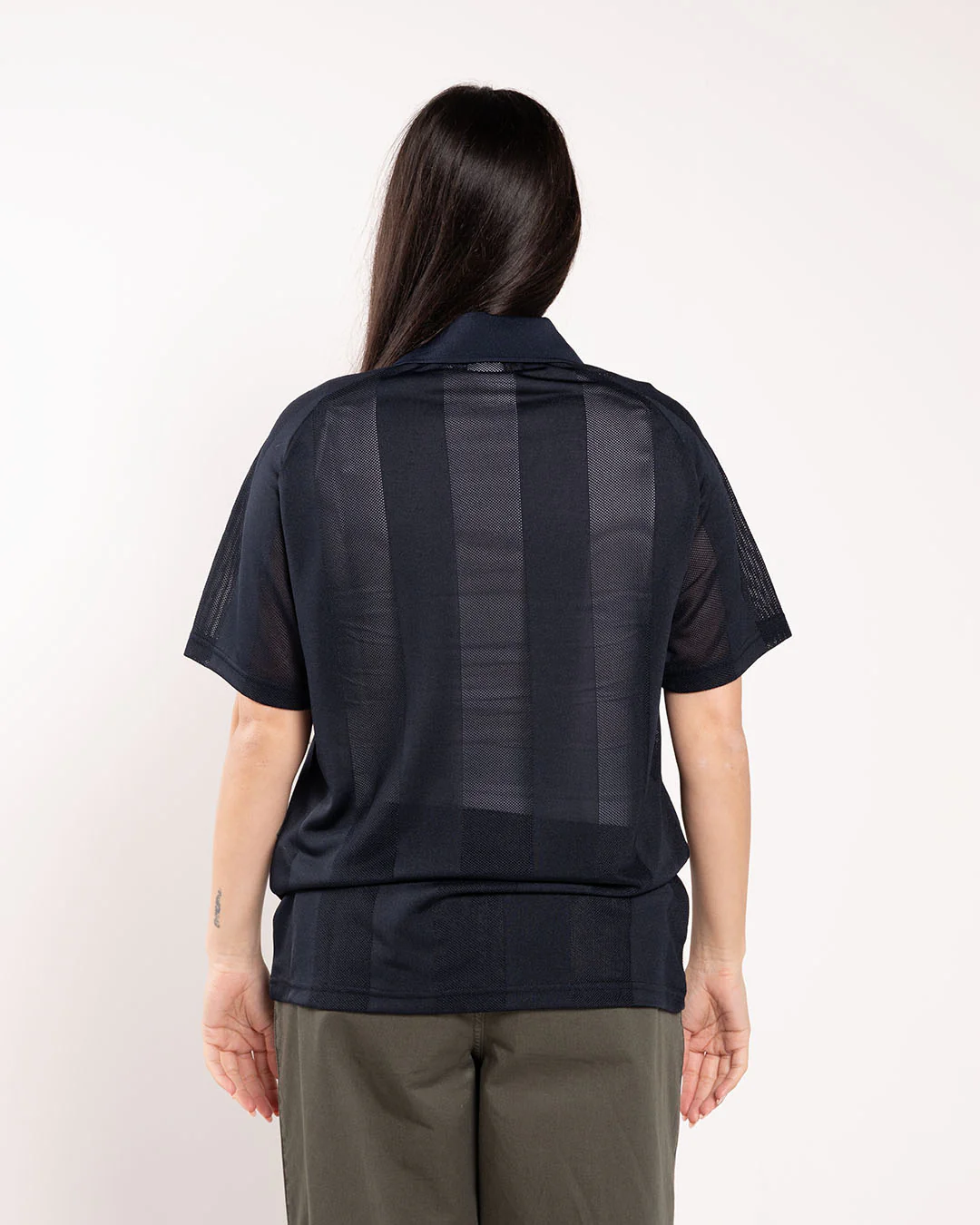 Pop Trading Company Sportif Club Shirt Navy - Image 3