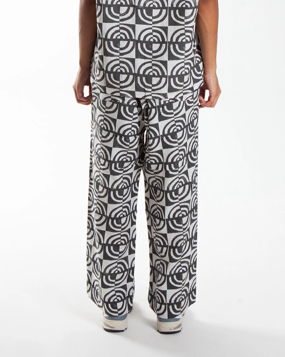 Potato Head Monogram Block Print Easy Pants - Image 3