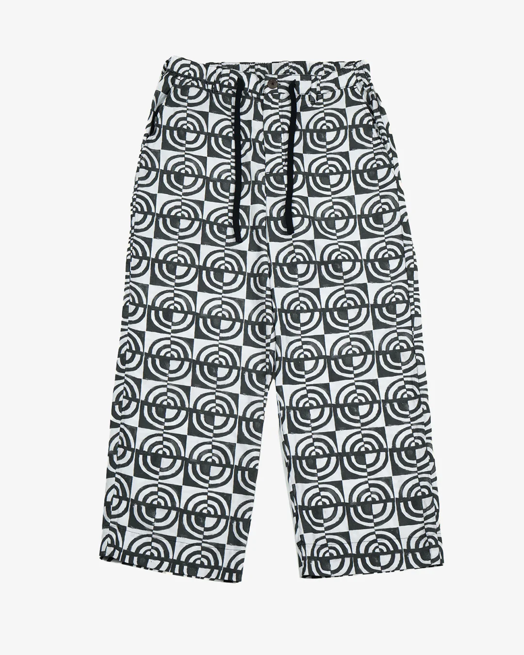 Potato Head Monogram Block Print Easy Pants - Image 4