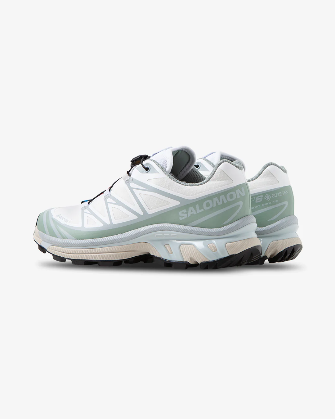 Salomon XT-6 Gore-Tex White/Green Milieu - Image 3