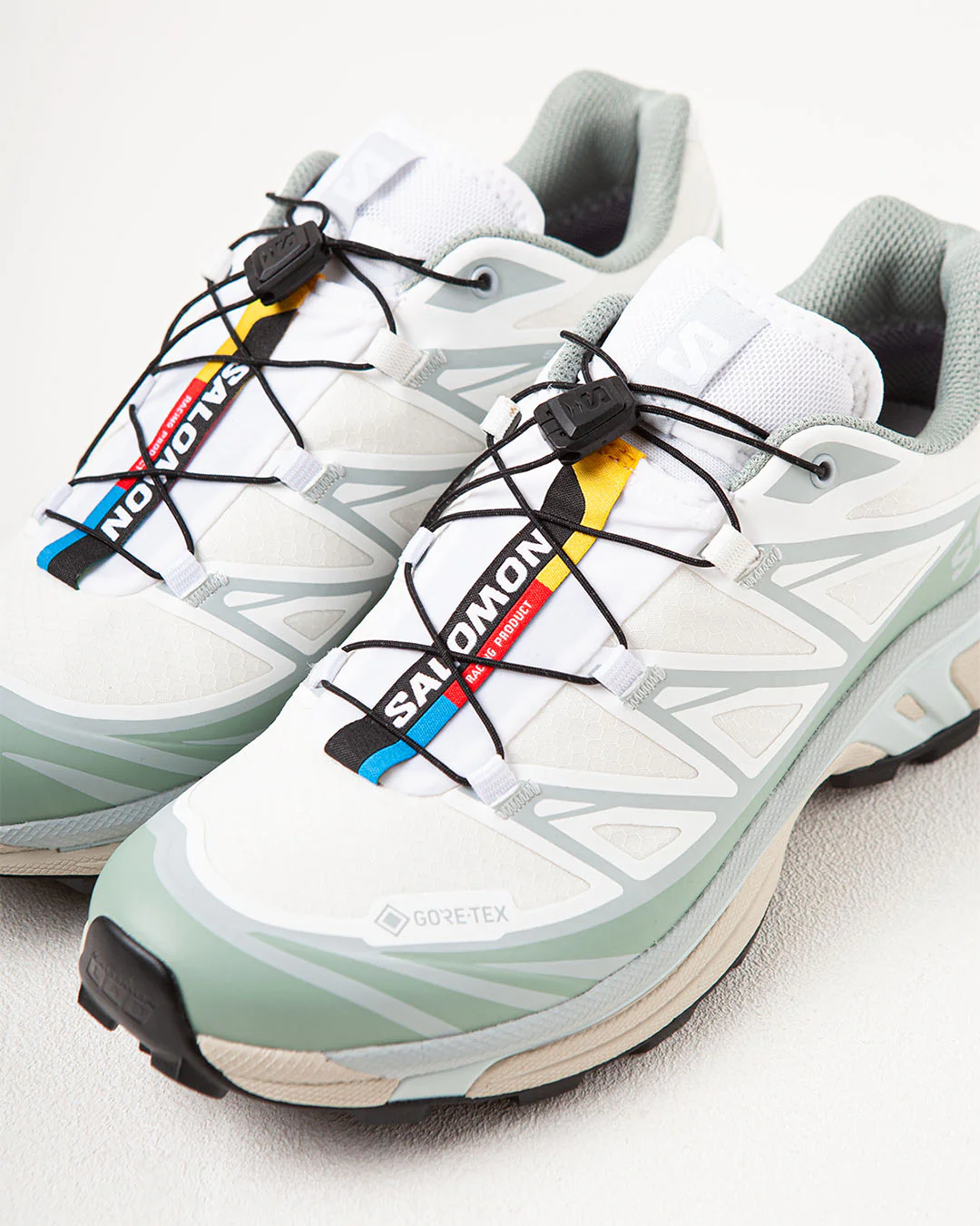 Salomon XT-6 Gore-Tex White/Green Milieu - Image 4