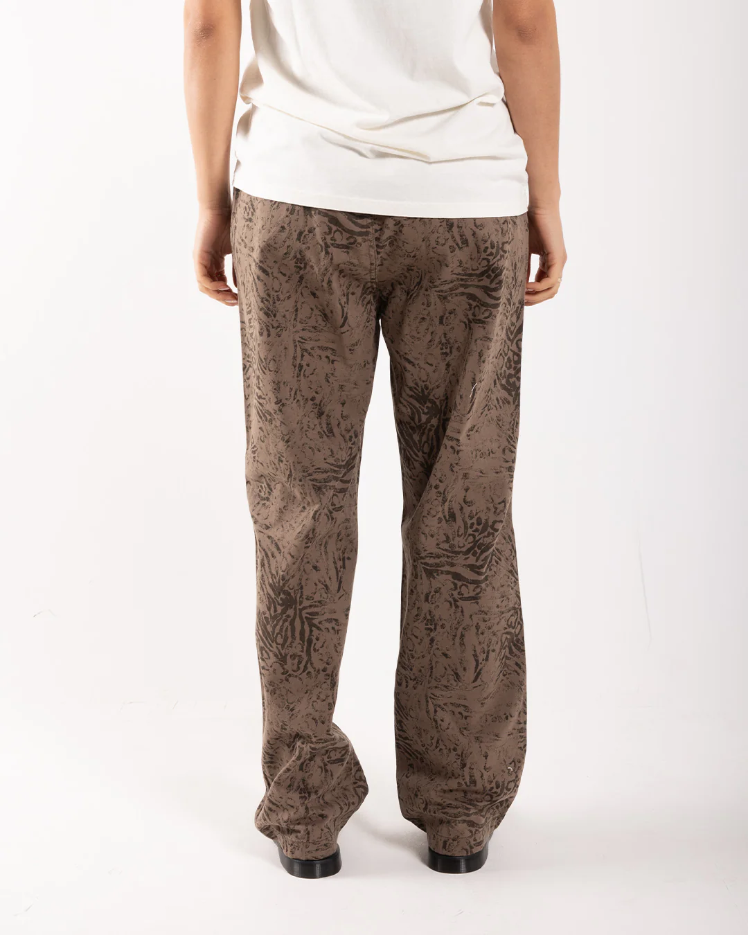 Stüssy Beach Pant Cotton Twill Fossil - Image 3