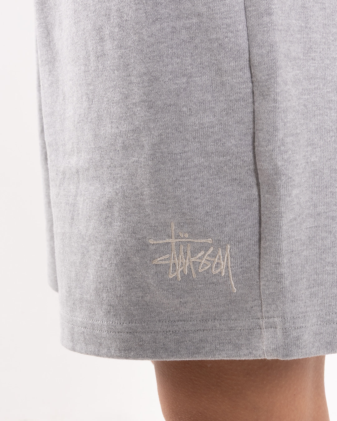 Stüssy Jersey Short Grey Heather - Image 6
