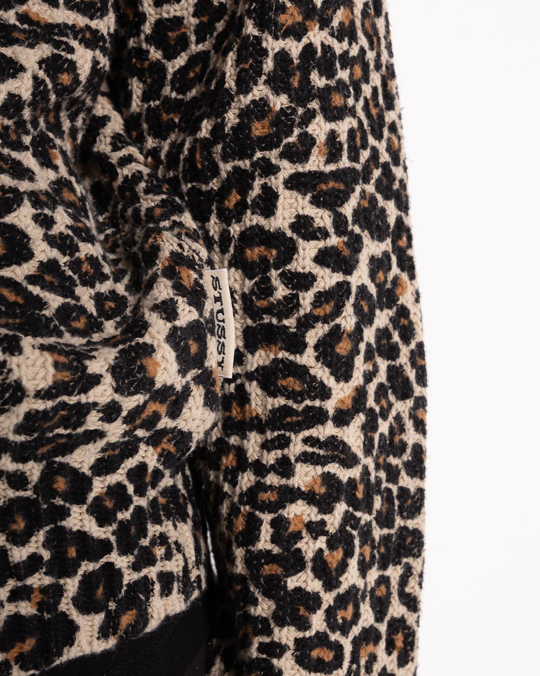 Stüssy Leopard Sweater - Image 4