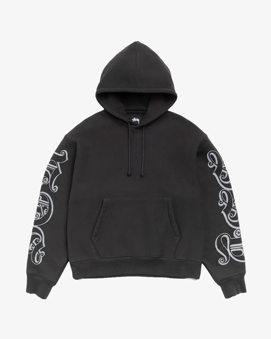 Stüssy Motif Print Hood Black - Image 5