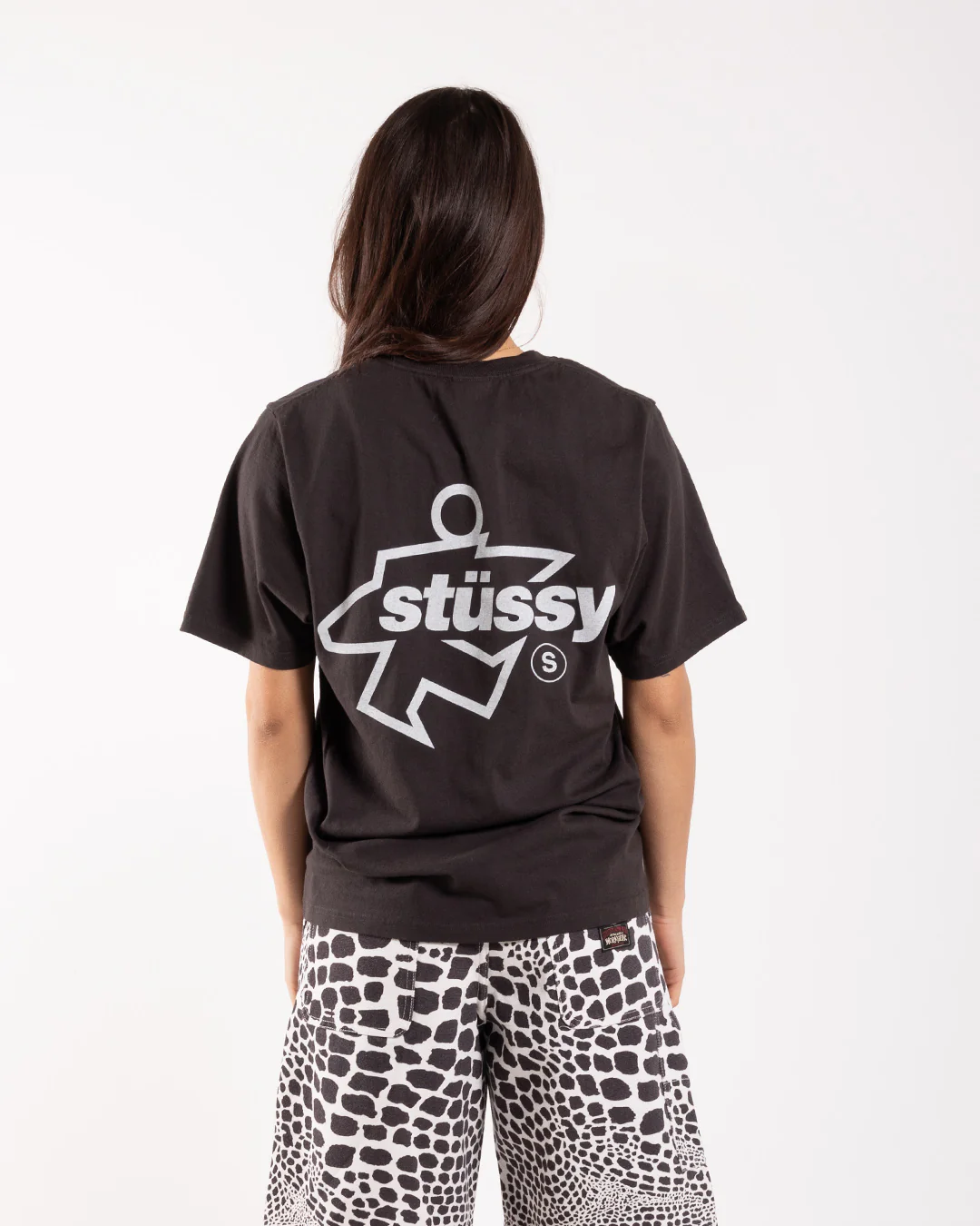 Stüssy Surf Size Pig. Dyed Tee Faded Black - Image 3