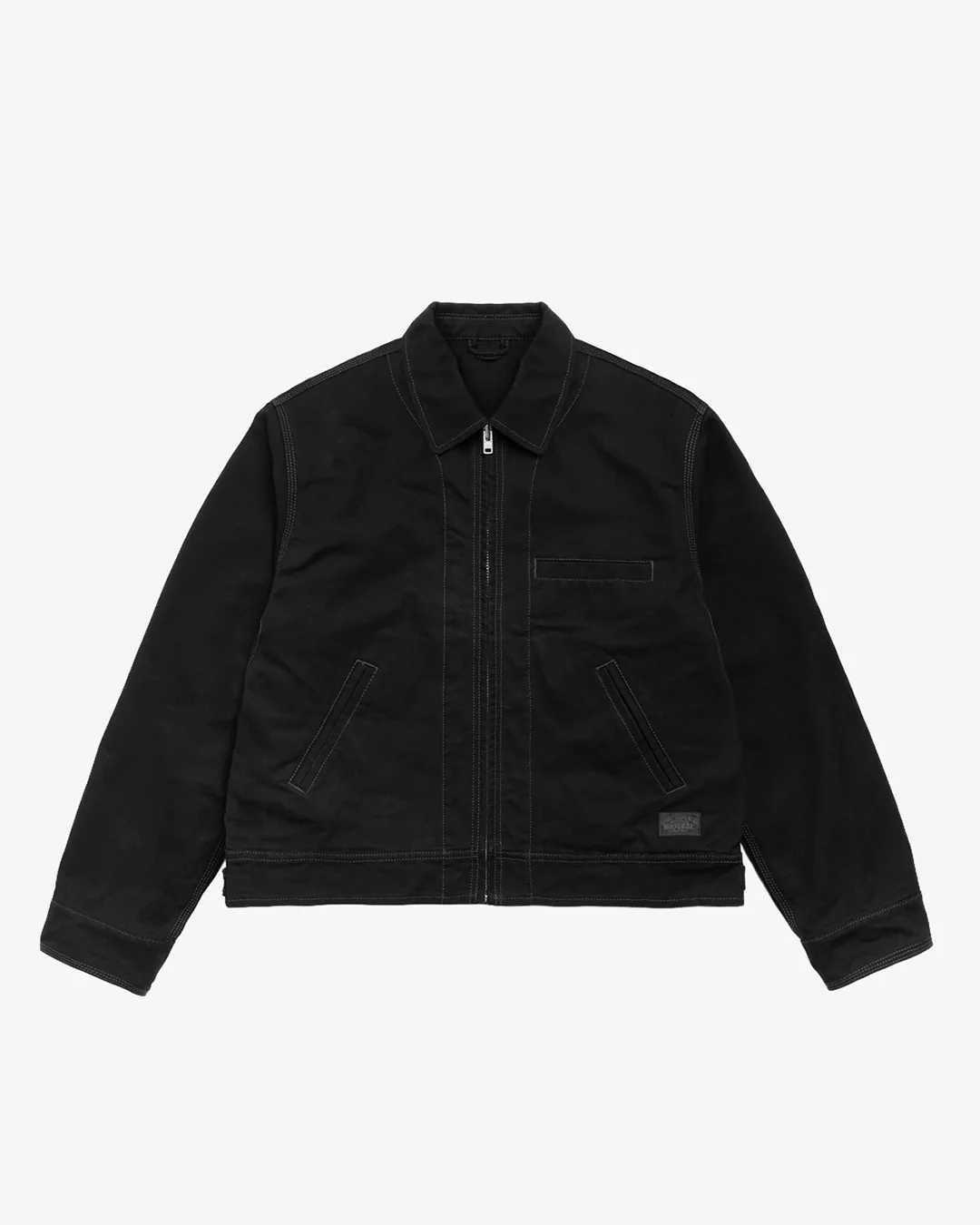 Stüssy Work Jacket Collared Black - Image 6
