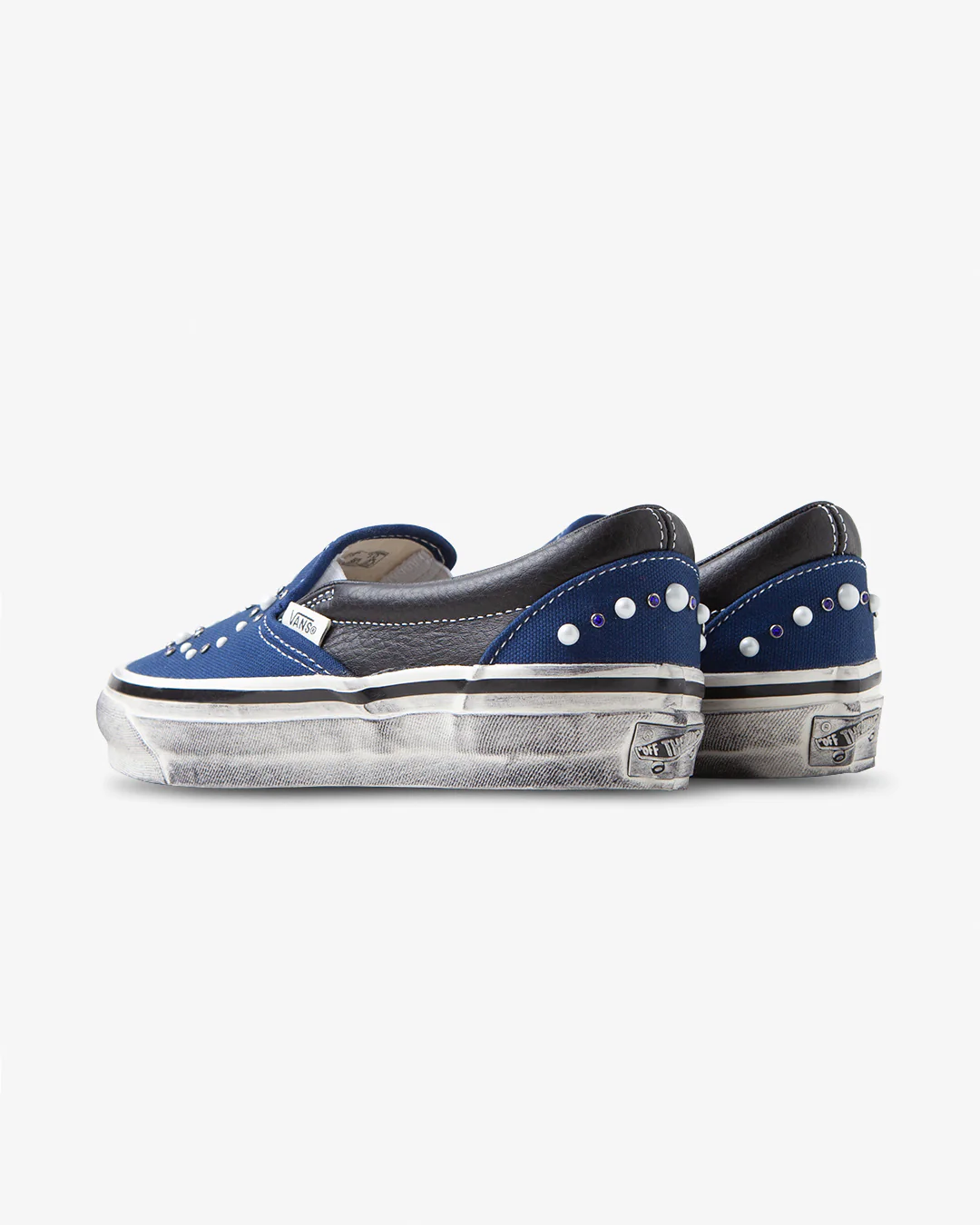 Vans LX Classic Slip-On 98 Pearlised Indigo - Image 3