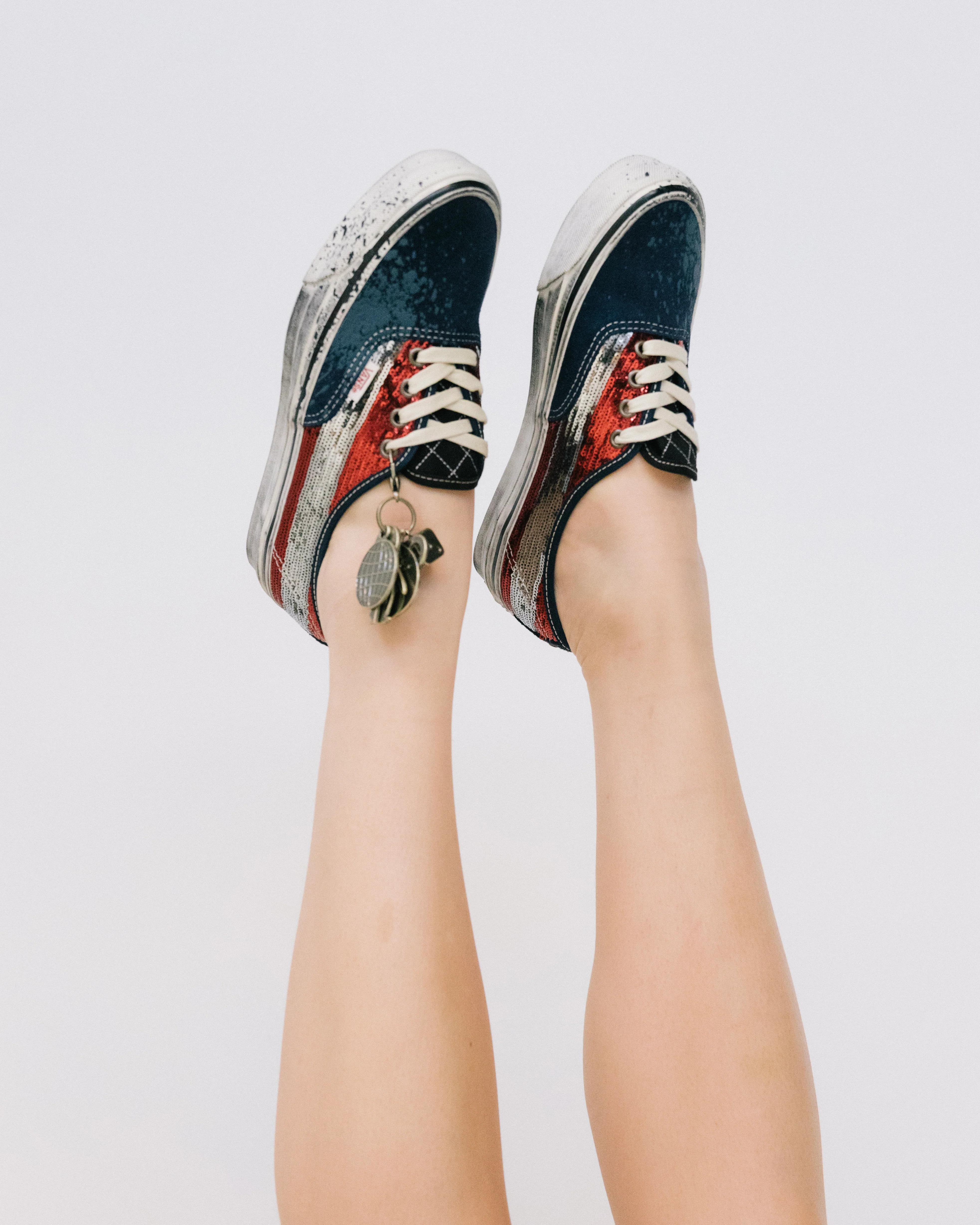 Vans Premium Authentic Red/Blue - Charms Pack - Image 5