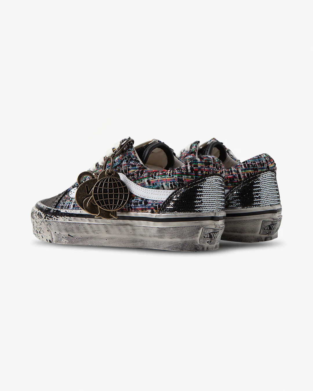 Vans Premium Old Skool Black/Grey - Charms Pack - Image 3