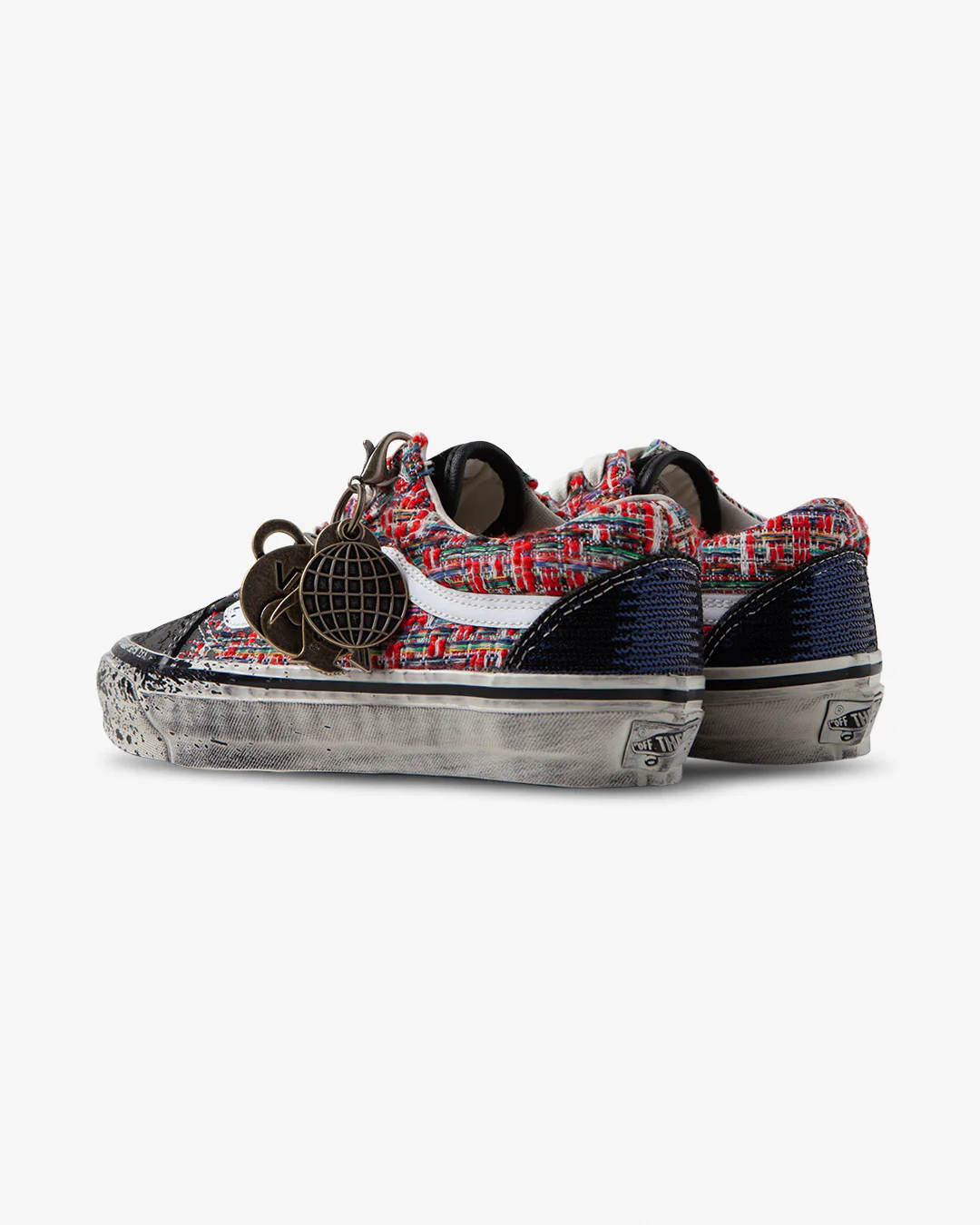 Vans Premium Old Skool Red/Black - Charms Pack - Image 3