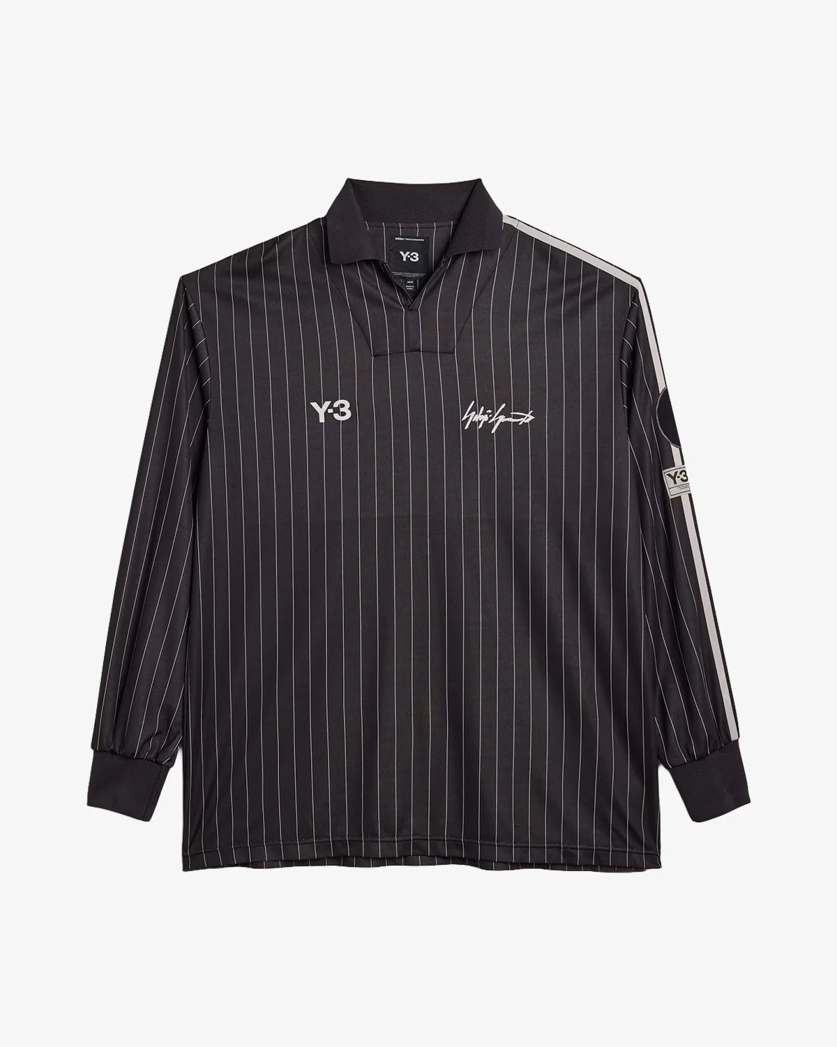 Y-3 Elite 5 Football Jersey Long Sleeve Black - Image 3