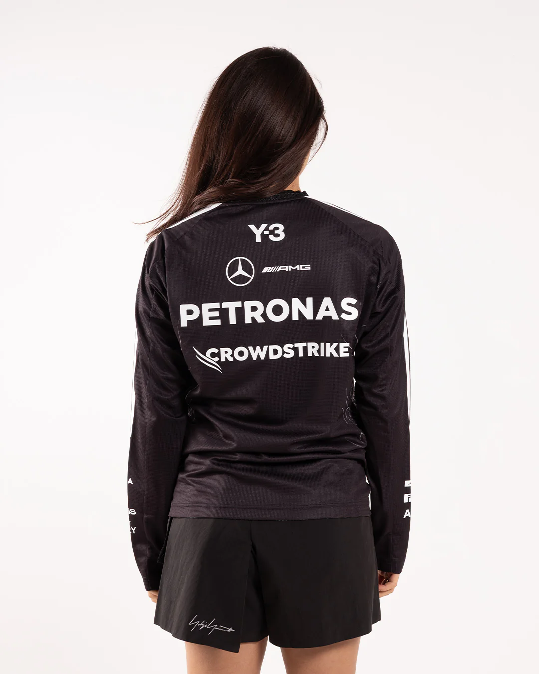 Y-3 F1 Driver Longsleeve Jersey Black - Image 3
