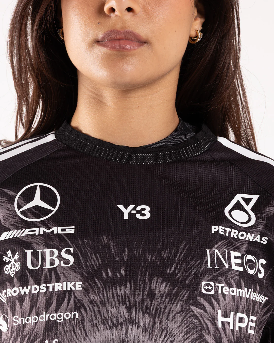 Y-3 F1 Driver Longsleeve Jersey Black - Image 4
