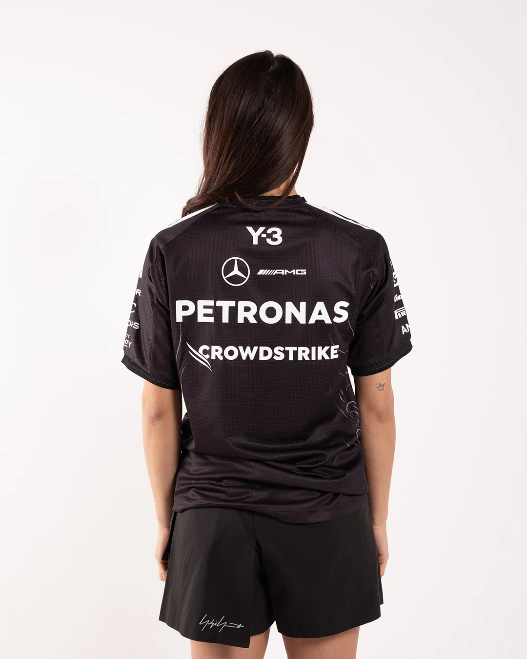 Y-3 F1 Driver Shortsleeve Jersey Black - Image 3