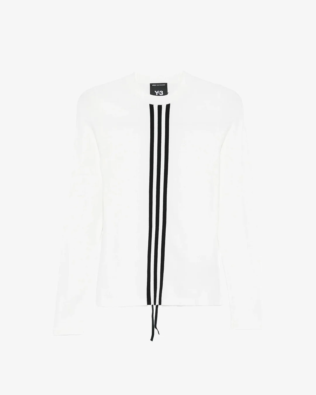 Y-3 Fitted Cinch Top White - Image 5