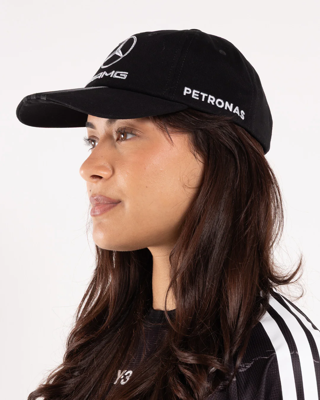 Y-3 Mercedes Dad Cap Black - Image 2