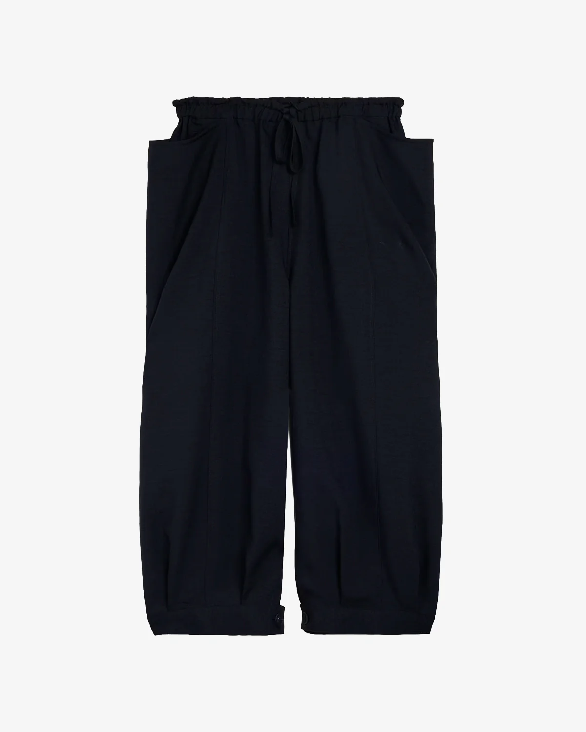 Y-3 Sports Uniform Cropped Top Flared Track Pants Black - Image 5