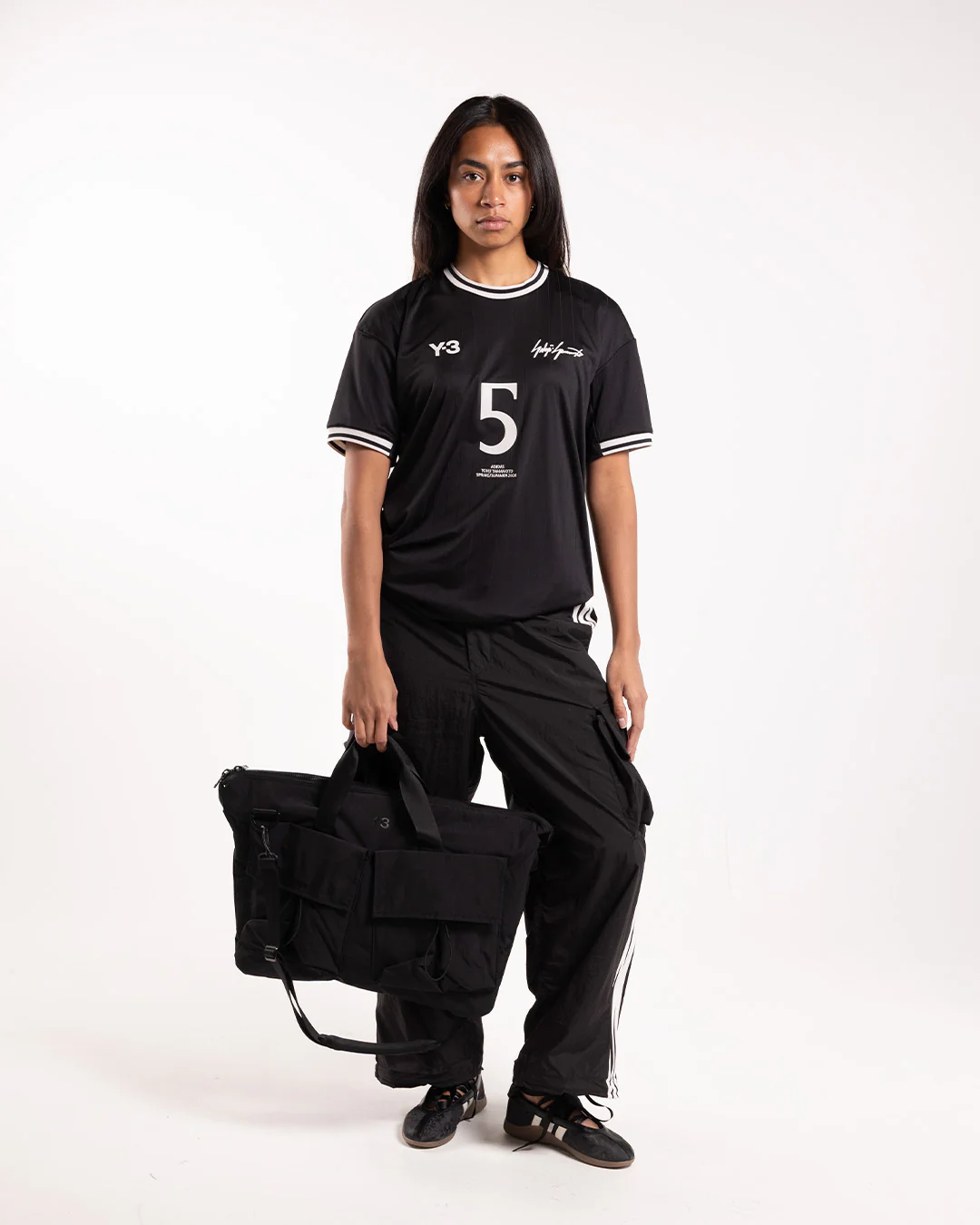 Y-3 Utility Messenger Bag Black - Image 4