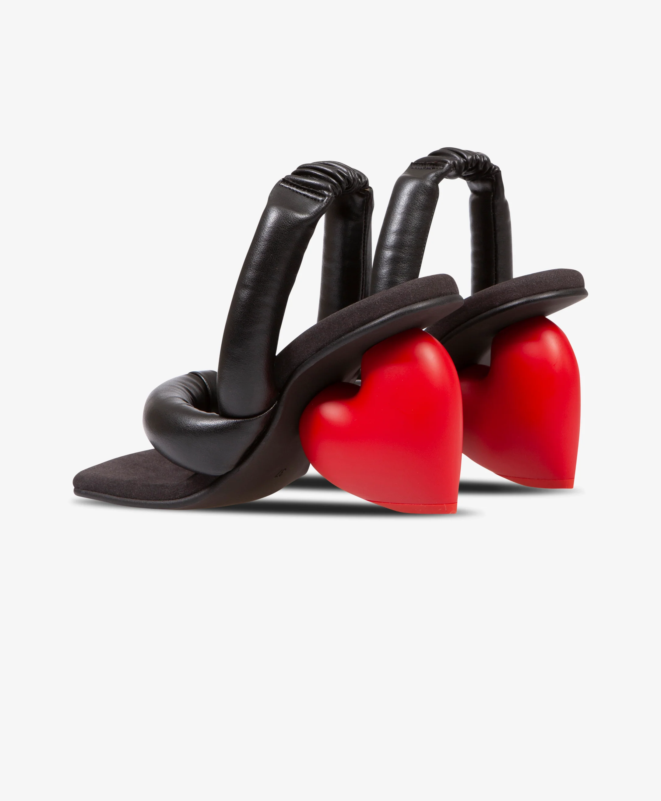 Yume Yume Love Heel Black Red - Image 3