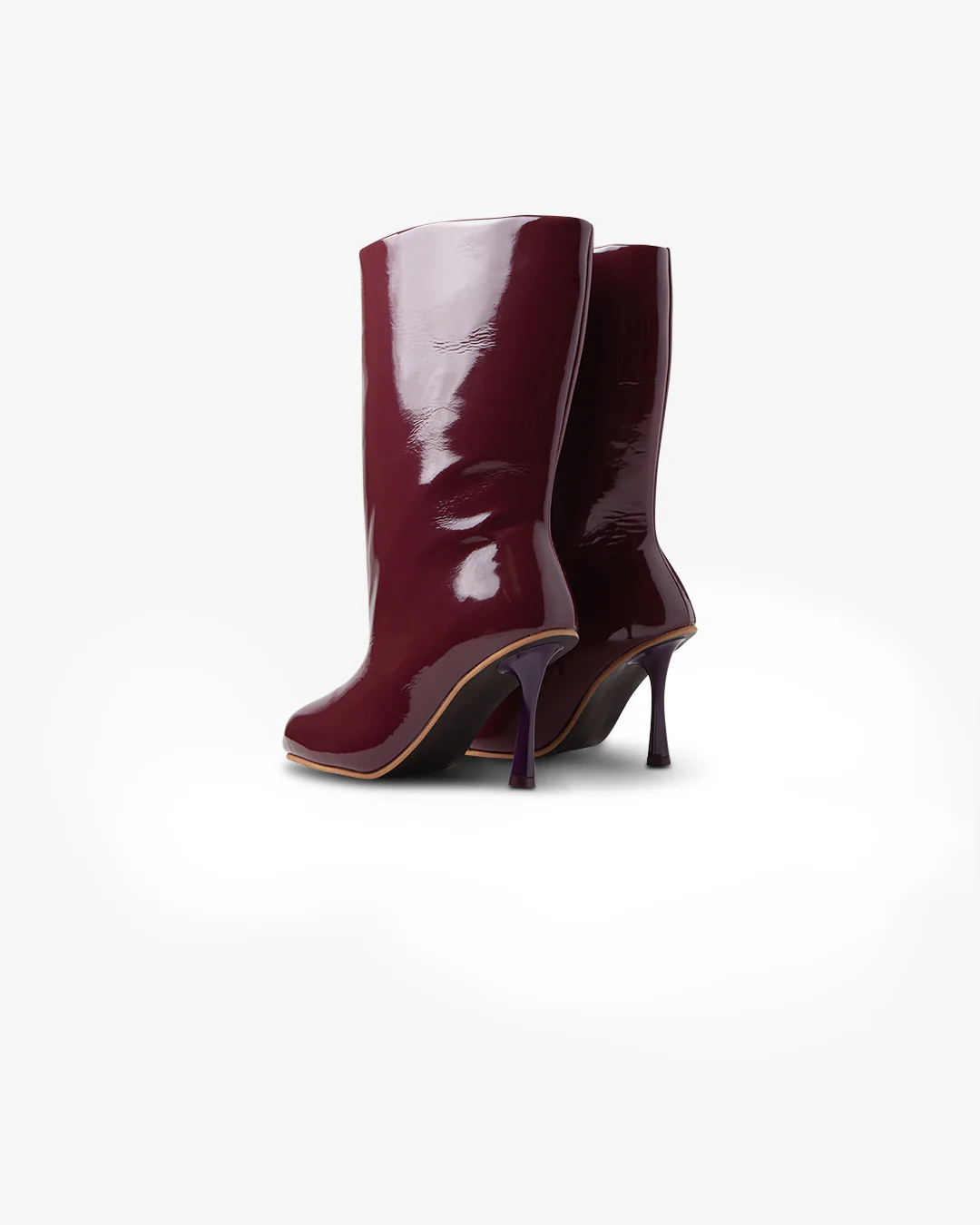 Yume Yume Roomy Boot Shiny Rooster - Image 3